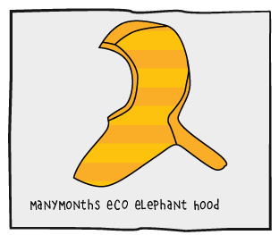 ManyMonths ECO Elephant Hood