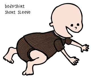 Body/Shirt Short Sleeve