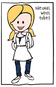 Wool Tubes