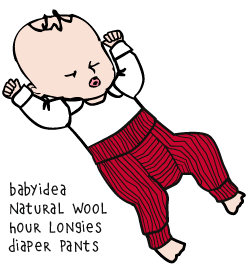 Wool Hour Longies Diaper Pants