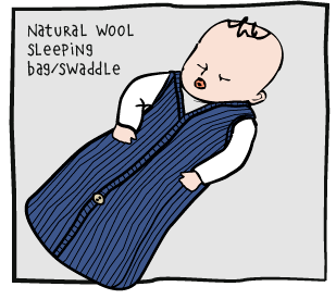 Wool Sleeping Bag / Swaddle