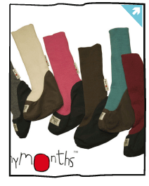 Wool Babywearing Booties