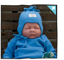 Natural Wool Baby CapNatural Wool Baby Cap