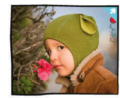 Natural Wool Star Hood & Puppy Hood