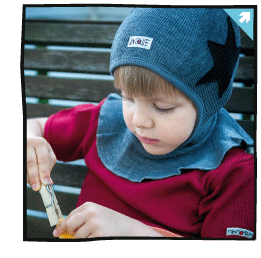 Natural Wool Star Hood & Puppy Hood